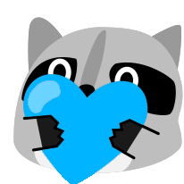 :blob_raccoon_blueheart: :blob_raccoon_blueheart: